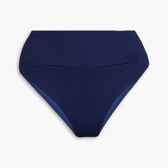 MELISSA ODABAS Hamptons ribbed high-rise bikini briefs - Picture 5 of 11